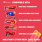(120 Count) Ray Squad Nerf Mega Darts Pack - Universal Pack, Mega Dart Refill, Gun Darts, N-Strike Guns Compatible