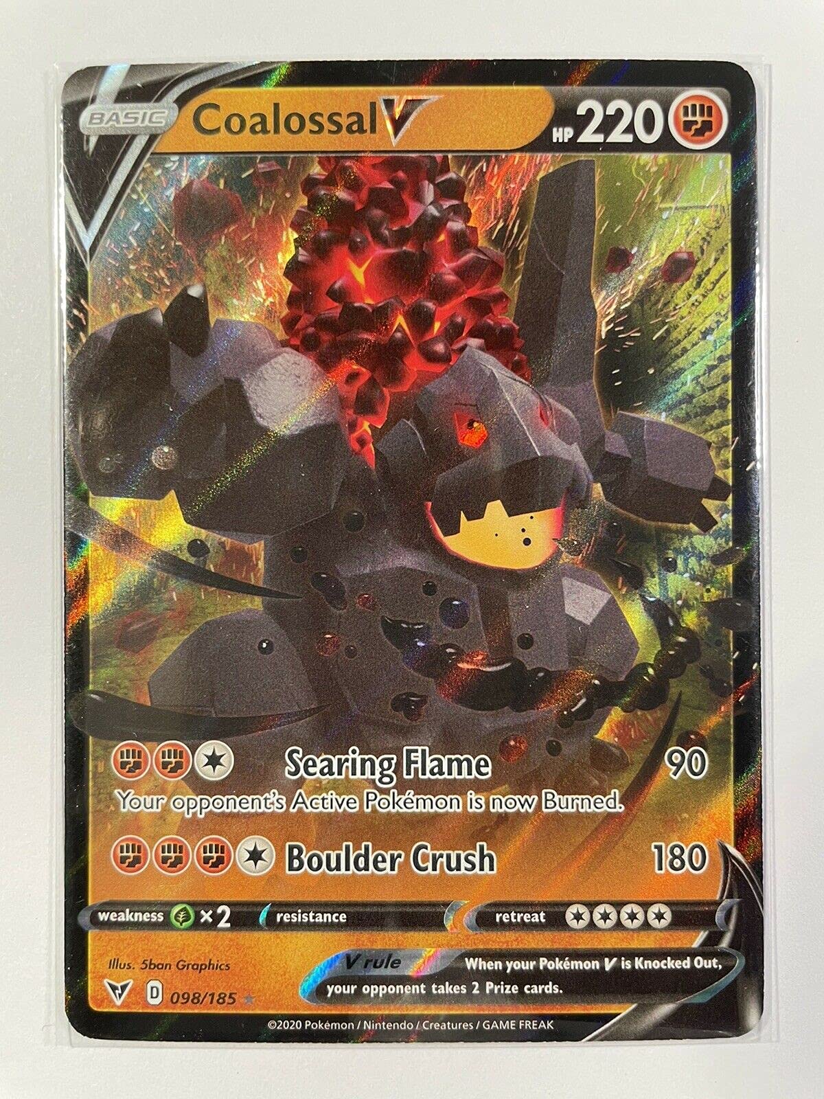 Coalossal V - 098/185 - Ultra Rare - Vivid Voltage - NM/M