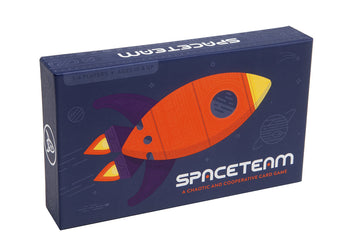 Stellar Factory Spaceteam | Cooperative Shouting Card Game | 3-6 Players, Ages 12+ | 5-Min Rounds | 100% Waterproof Plastic Cards