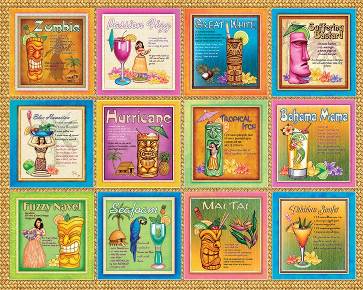 Springbok Cocktail Party 1000 Piece Jigsaw Puzzle for Adults