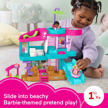 Fisher-Price Little People Barbie Beach House Playset