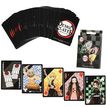 JUST FUNKY Demon Slayer Kimetsu No Yaiba Playing Cards Poker Deck 52 Cards
