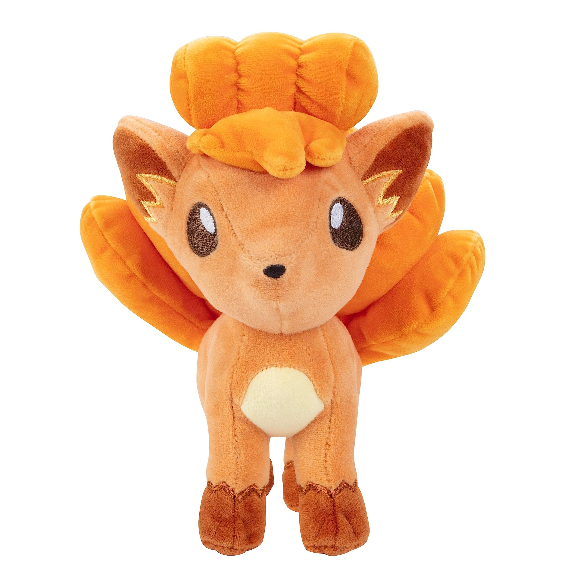 Pokemon Vulpix 8" Plush - Officially Licensed - Generation One Figure - Authentic Soft Stuffed Animal Toy - Gift for Kids, Boys, Girls - 2+