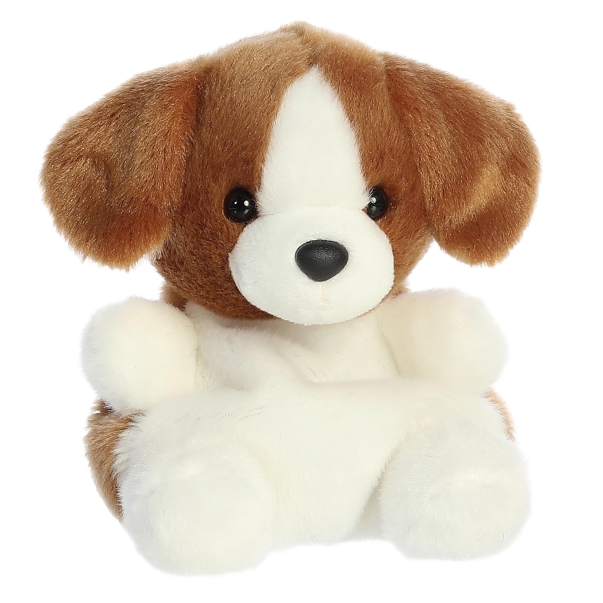 Aurora® Adorable Palm Pals™ Buster Beagle™ Stuffed Animal - Pocket-Sized Play - Collectable Fun - Brown 5 Inches