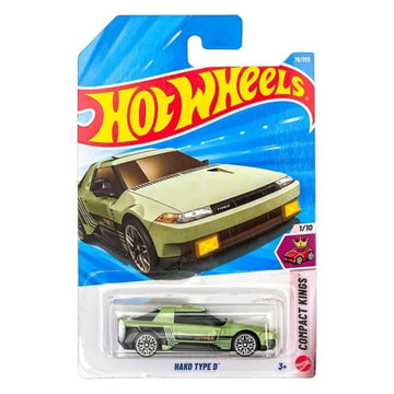 Hot Wheels Hako Type D, HW J-Imports Series, White Diecast Car, 1:64 Scale