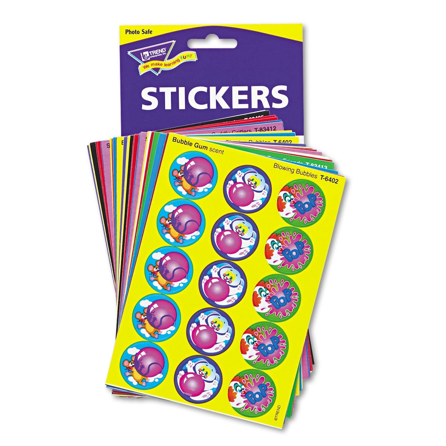 TREND Stinky Stickers Variety Pack, Praise Words, 432/Pack