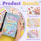 Letter Stickers, 5000 PCS+ Alphabet Stickers Book, Self-Adhesive Colorful Stickers Letters & Numbers for Junk Journal Supplies Kids DIY Crafts