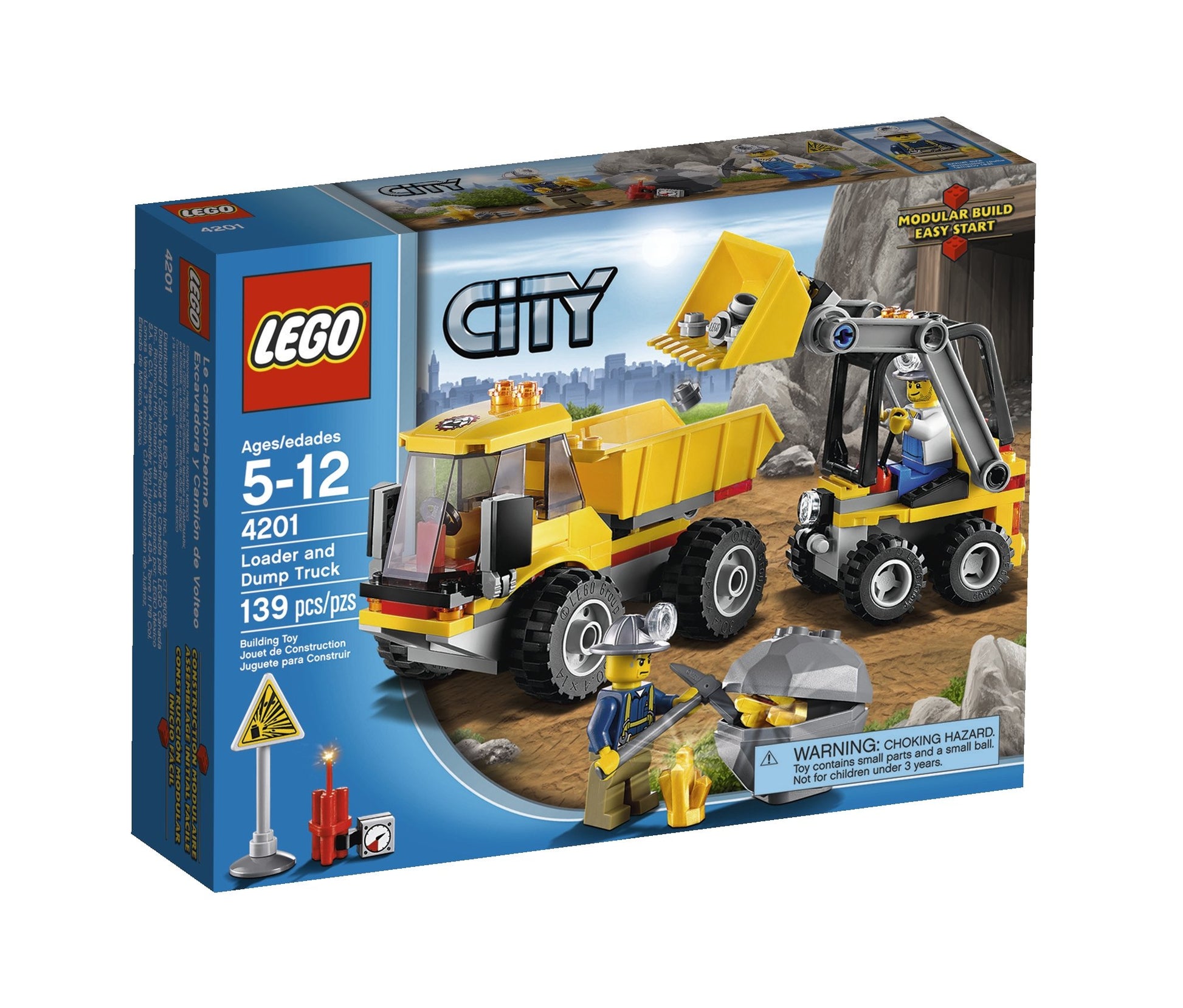 LEGO City 4201 Loader and Tipper