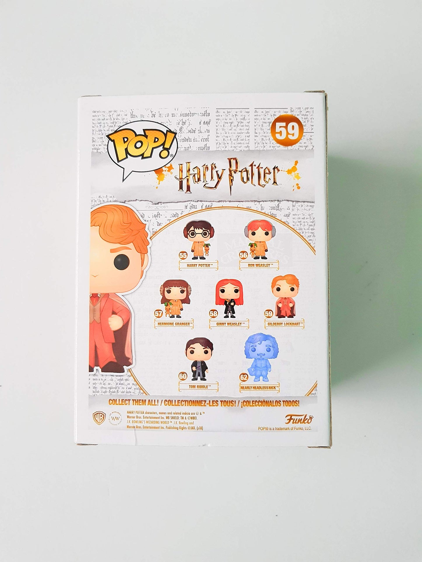 Funko Pop! Harry Potter Gilderoy Lockhart #59 (Blue Suit)