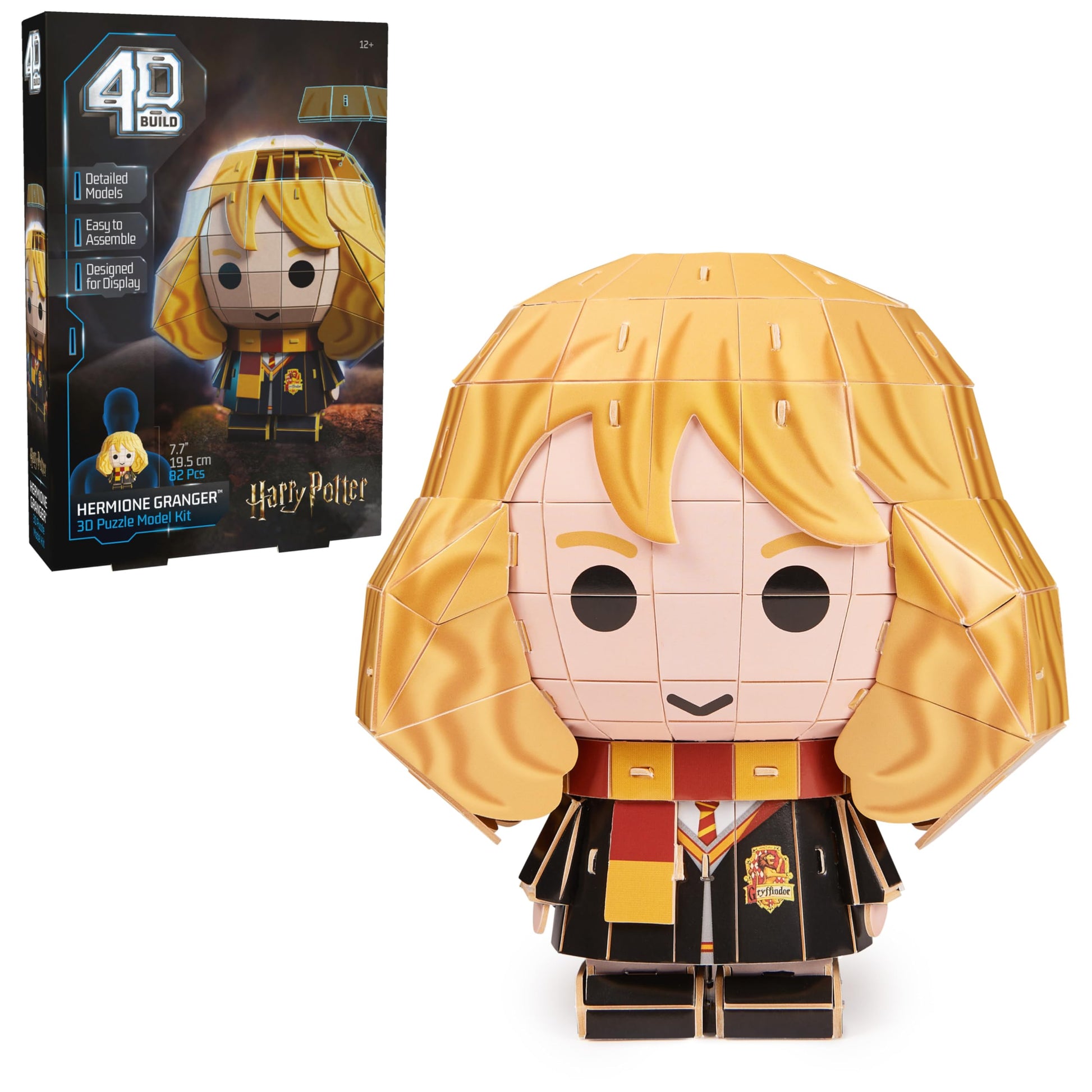 4D Build Harry Potter Hermione Figure 3D Puzzle Model Kit for Adults