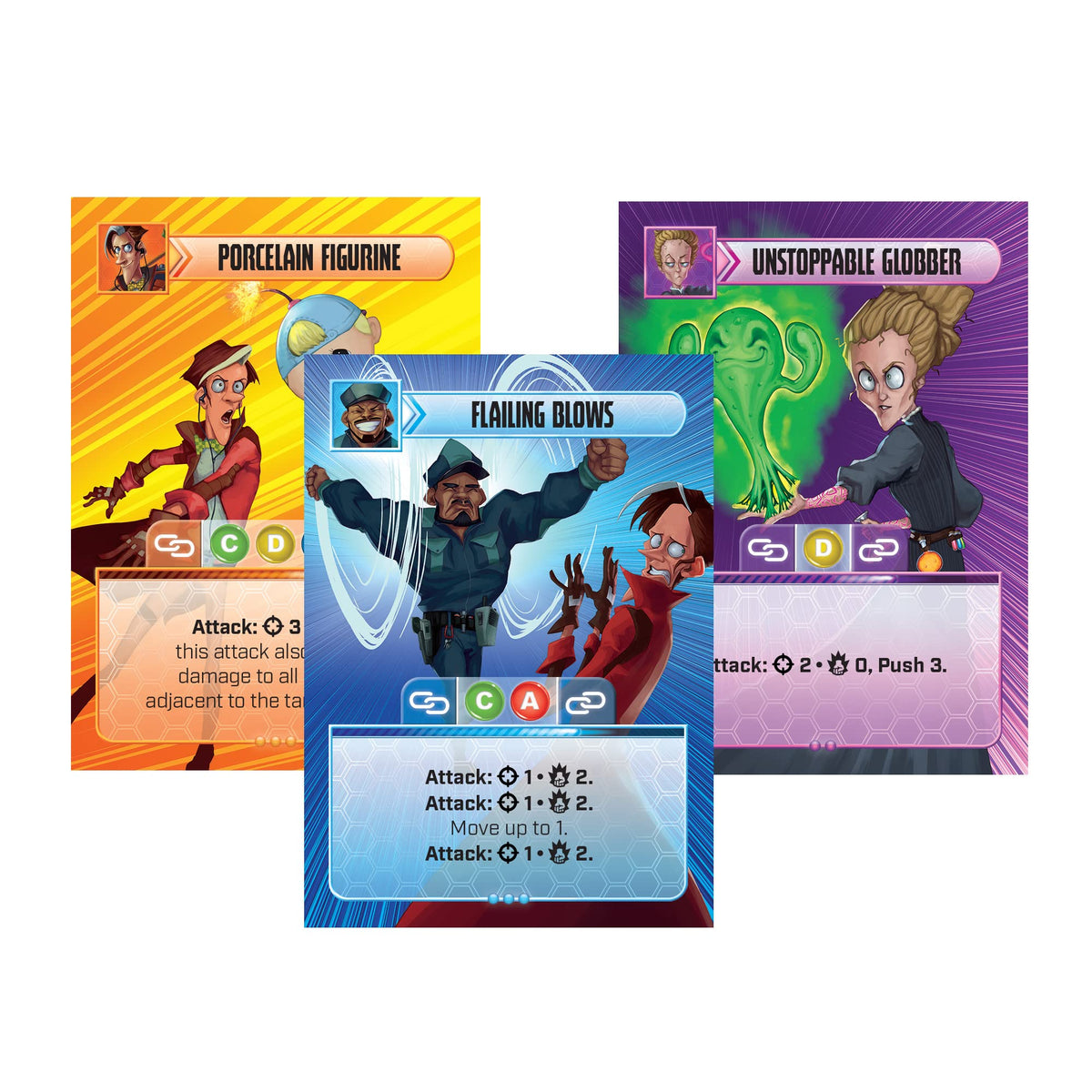 Super Punch Fighter Board Game - Zany Arena Combat Arcade Game! Fighting Strategy Game for Kids Kids & Adults, Ages 14+, 1-6 Players, 45 Minute