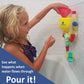 BubbleBee Bath Toys - 11 Piece Bath Toy Set, Top Selling Building STEM Toys, Toddler Bath Toys For Engaging Fun!