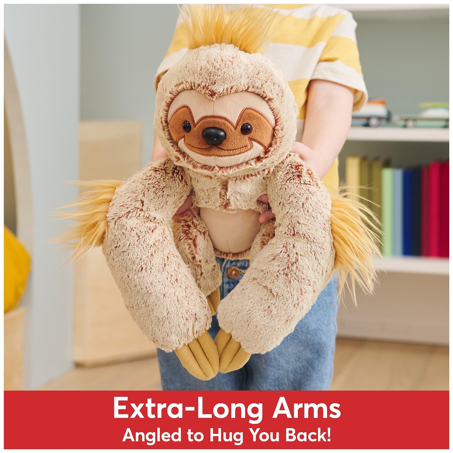 GUND Augie 10-Inch Sloth Stuffed Animal for Ages 1+