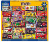 White Mountain 1000 Piece Jigsaw Puzzle Food Collage, M&M's