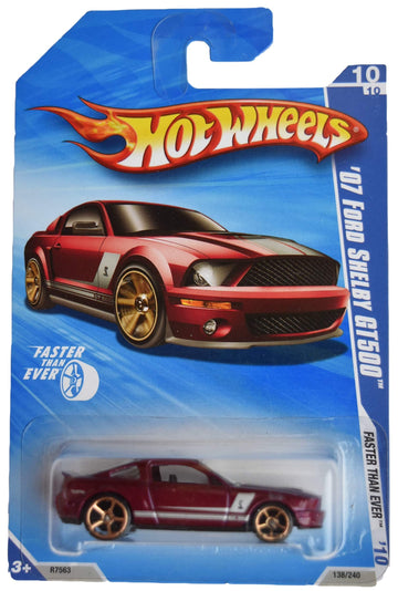 Hot Wheels GT500 '10 10/10 1:64 Scale Diecast Car Model