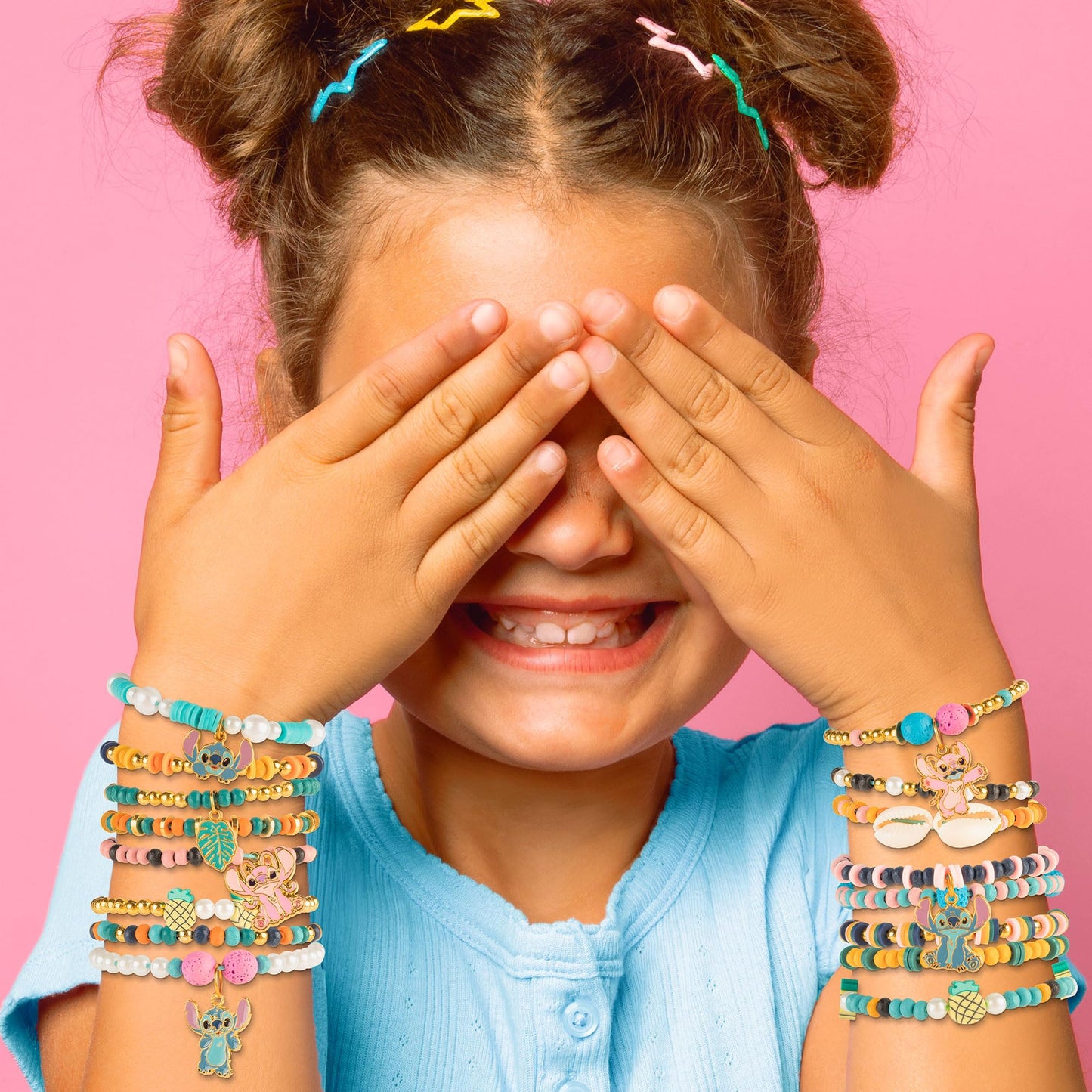 Fashion Angels Disney Stitch Cute & Feisty DIY Jewelry Design Kit
