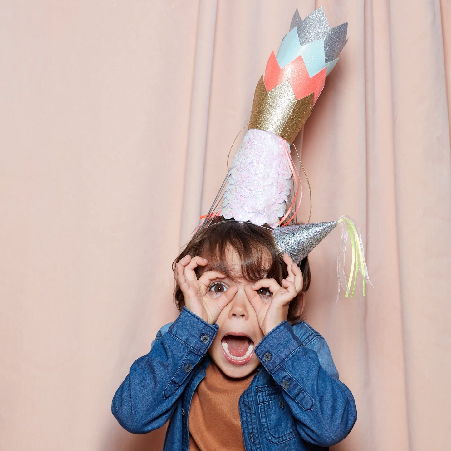 Meri Meri Mini Glitter Party Crowns (Pack of 8)
