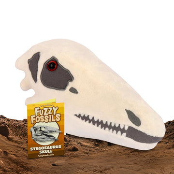 Fuzzy Fossils Stegosaurus Stuffed Animal, Stegosaurus Plush, Dinosaur Stuffed Animal, Stuffed Dinosaur Plush, Stegosaurus Toy, Dinosaur Toy, Dinosaur
