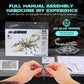 LONGPIN 3D Metal Scorpion Puzzle - Laser-Cut DIY Challenge, Lifelike Collectible Decor for Adults & Teens, for Puzzle Enthusiasts & Nature