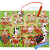 Number Maze: Wooden Activity Board Bundle with 1 Theme Compatible M&D Scratch Fun Mini-Pad (02280)