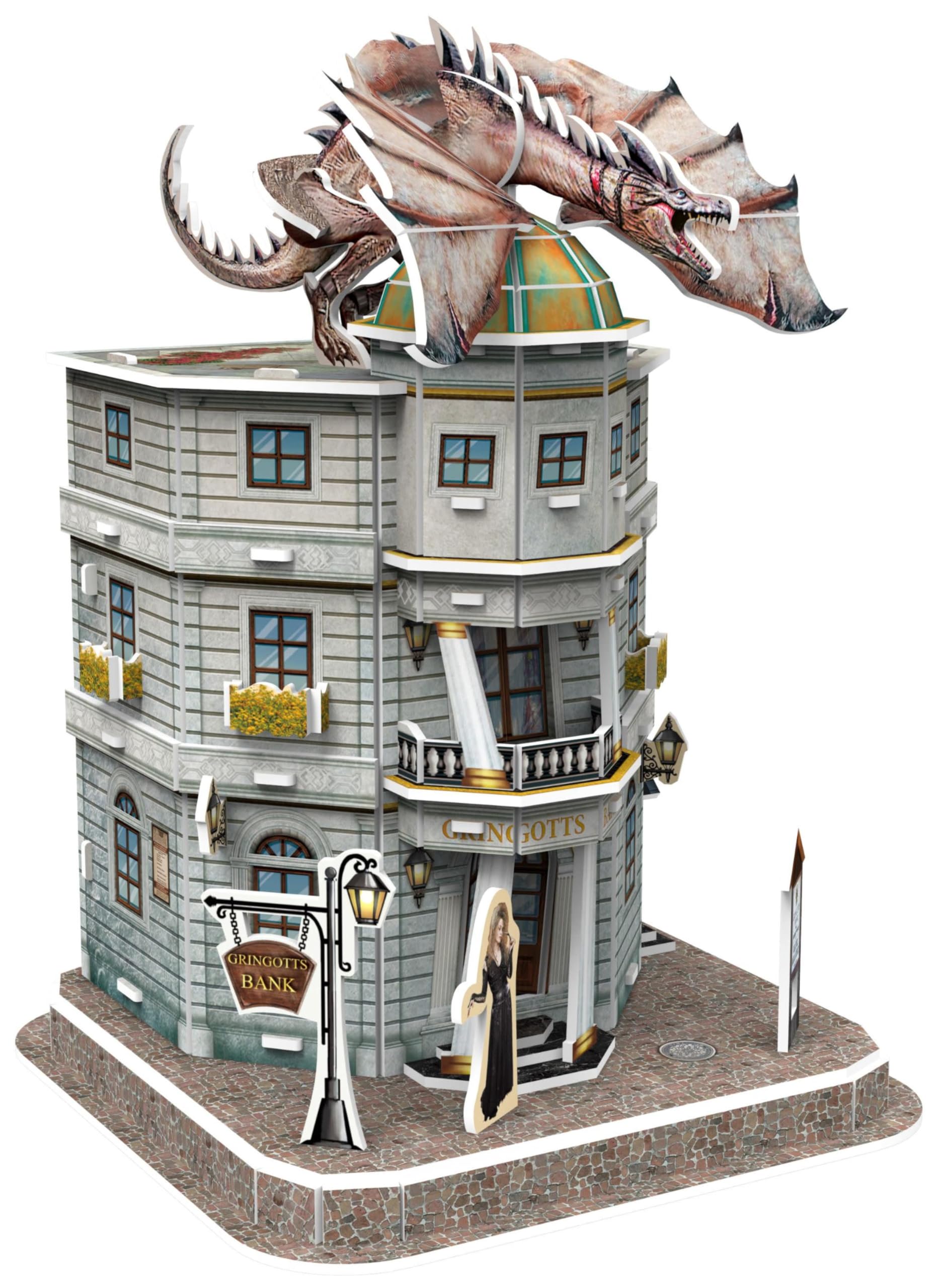 4D Cityscape Harry Potter 3D Paper Puzzles (Diagon Alley)