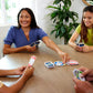 Mattel Games DOS Second Edition Card Game for Kids & Families, Color Blind Accessible Deck for Groups & Parties