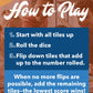 WE Games Shut-the-Box Board Game in Wooden Box with Dice