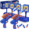 Digital Shooting Targets with Foam Dart Toy Blaster for Kids Shooting Games