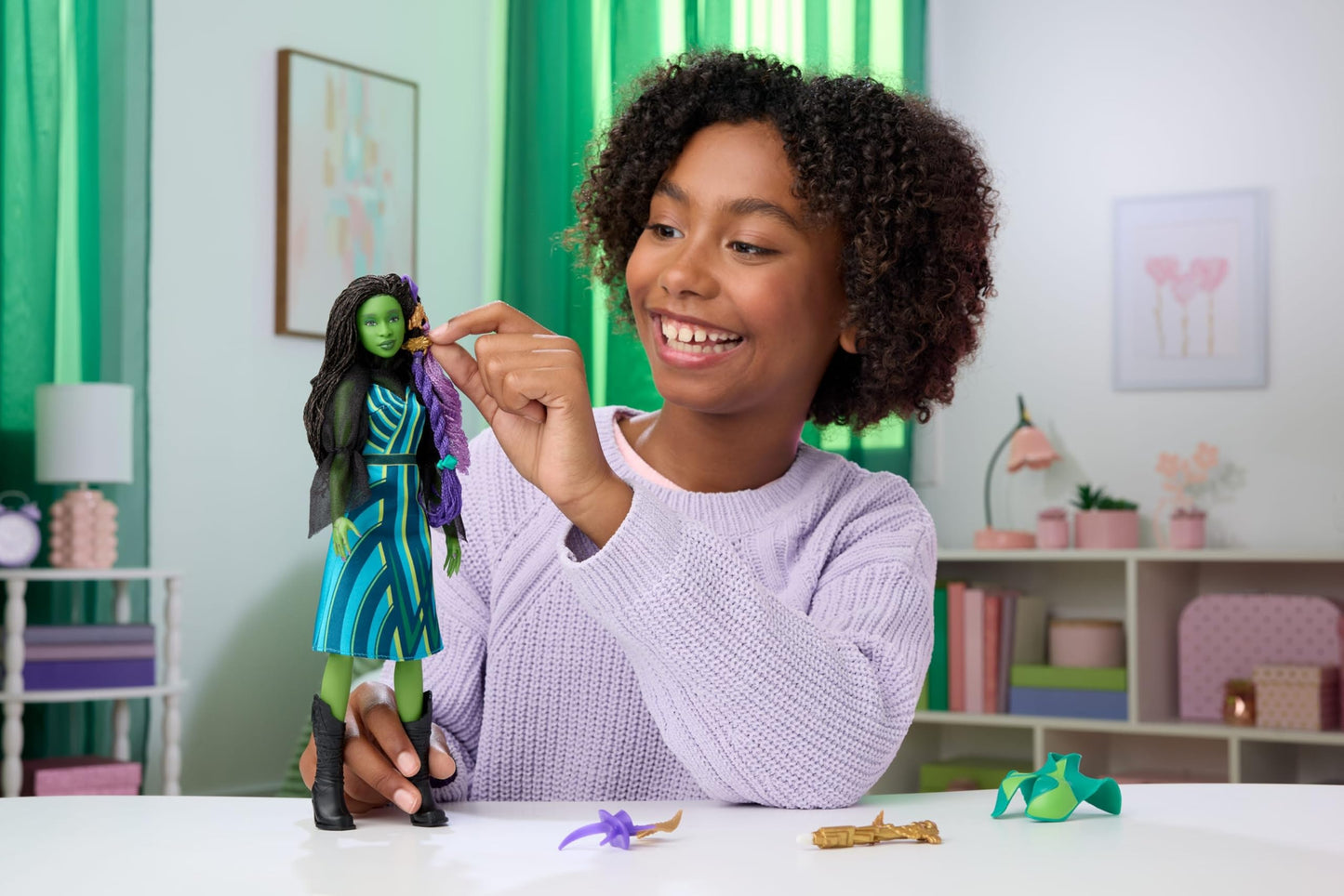 Mattel Universal Pictures’ Wicked Get Ready with Elphaba Doll Set