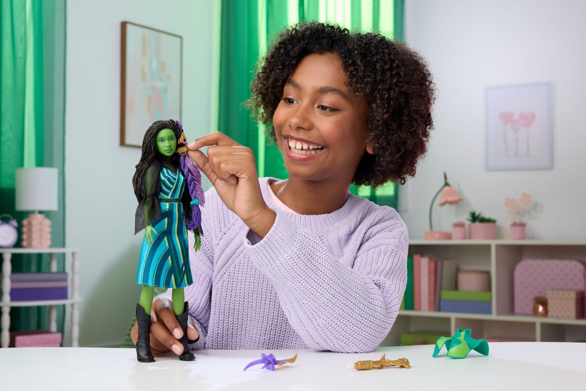 Mattel Universal Pictures’ Wicked Get Ready with Elphaba Doll Set