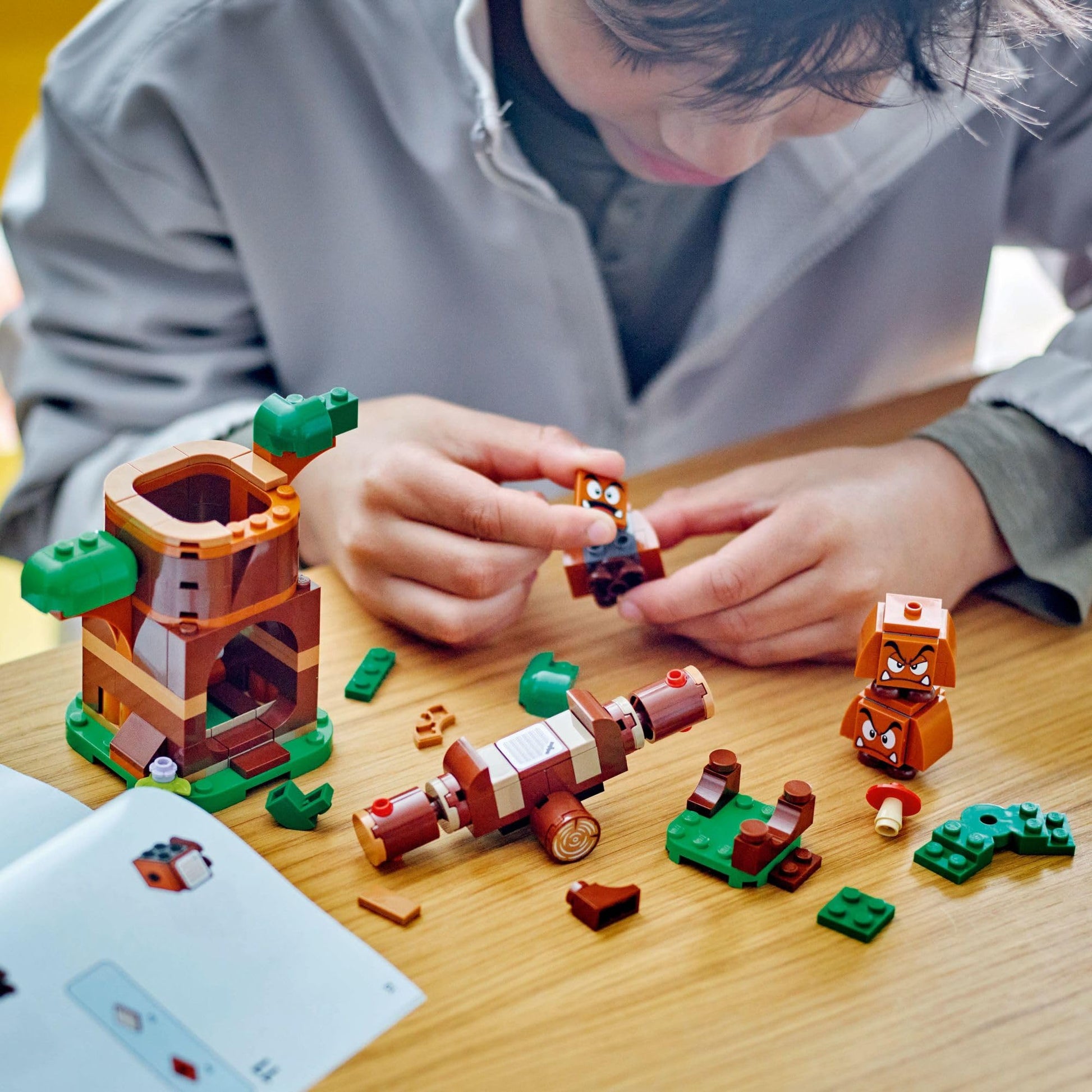 LEGO Super Mario Goombas’ Playground, Nintendo Collectibles for Kids, Buildable Seesaw, Super Mario Toy Playset, 3 Figures, Gift for Boys, Girls and