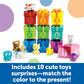 Learning Resources Counting Surprise Party - Toddler Montessori Toys, Stacking Preschool Activities, Matching Color Game, Homeschool, Fine Motor