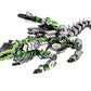Microworld 3D Metal Puzzle,The Marsh Gavial Mechanical Crocodile Animal Model Building Kit, DIY Brain Teaser Challenge Metal Kits Art Craft Gifts Toy