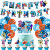 Finding Nemo Birthday Decorations Include Happy Birthday Banner, Cake Topper and Cupcake Toppers, Balloons for Kids Party Supplies