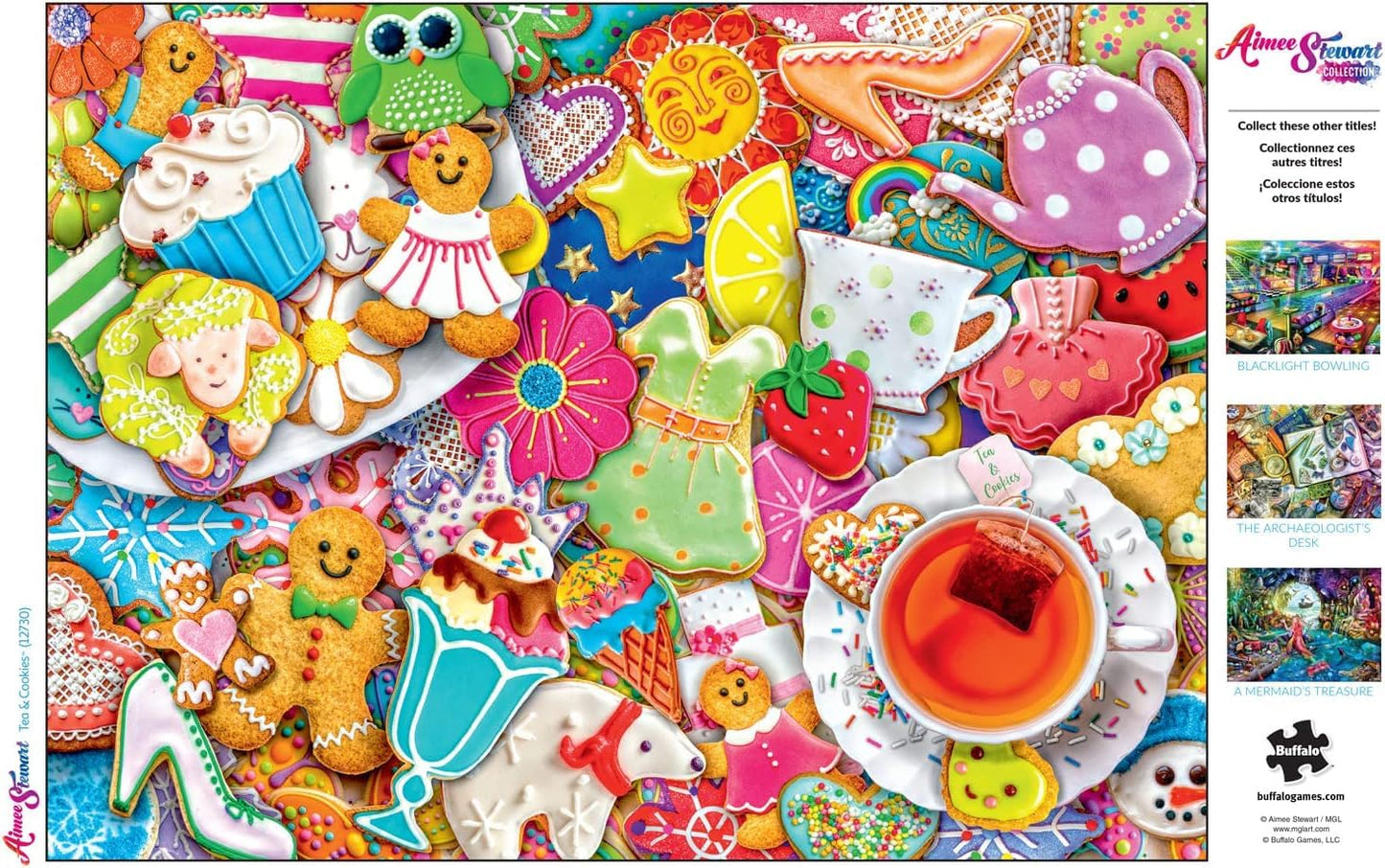 Buffalo Games - Aimee Stewart Tea and Cookies - 1000 Piece Jigsaw Puzzle