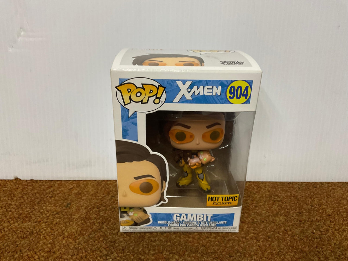Funko Pop! X-Men Gambit Holding cat Exclusive #904