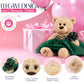 KINNEX COLLECTIONS SINCE 1997 20" Quince Anos Quinceanera Last Doll Teddy Bear with Dress (Centerpiece) ~ ARC16832-7 (Burgundy)