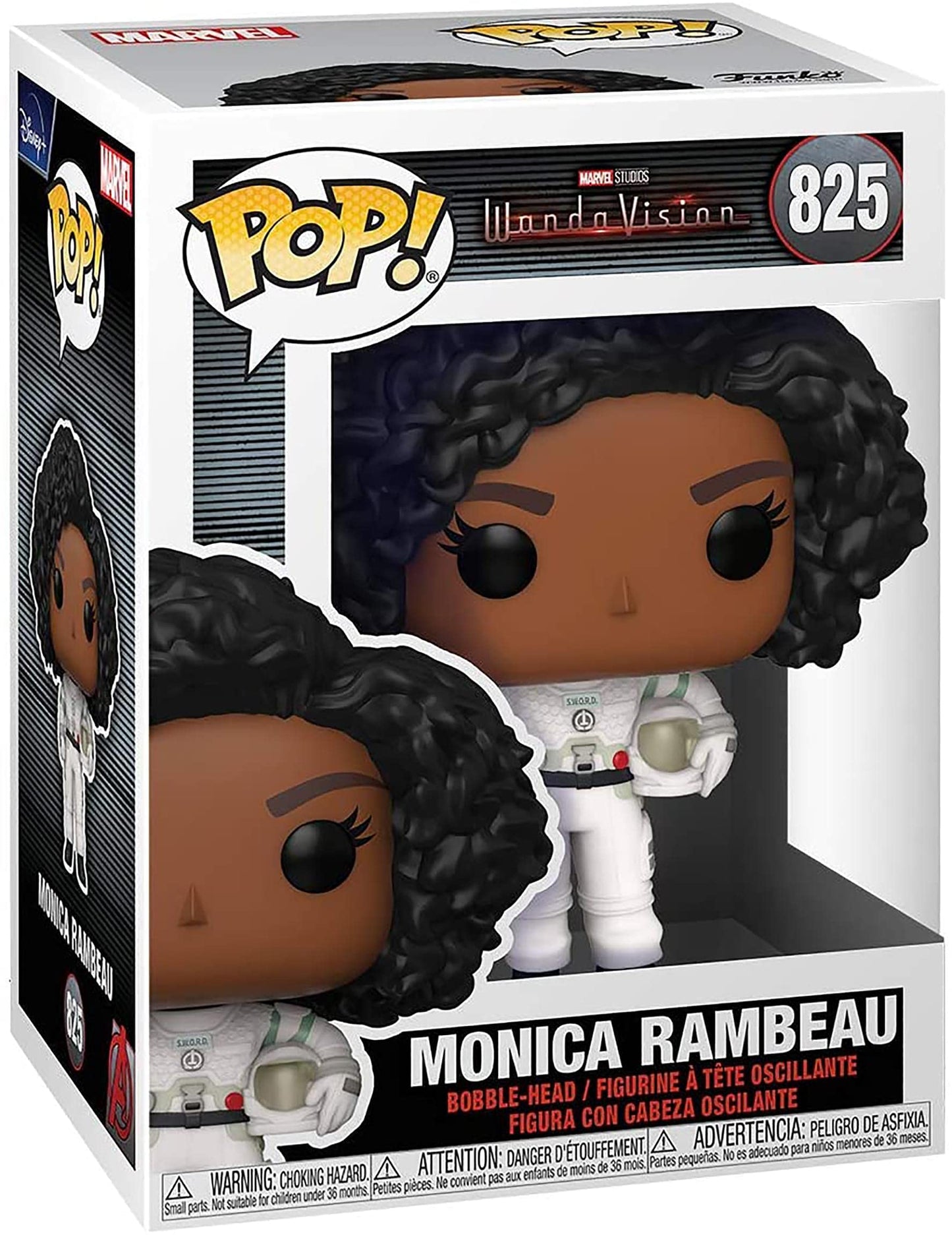 Funko POP Marvel: WandaVision - Monica Rambeau Vinyl Figure,Multicolor,Standard