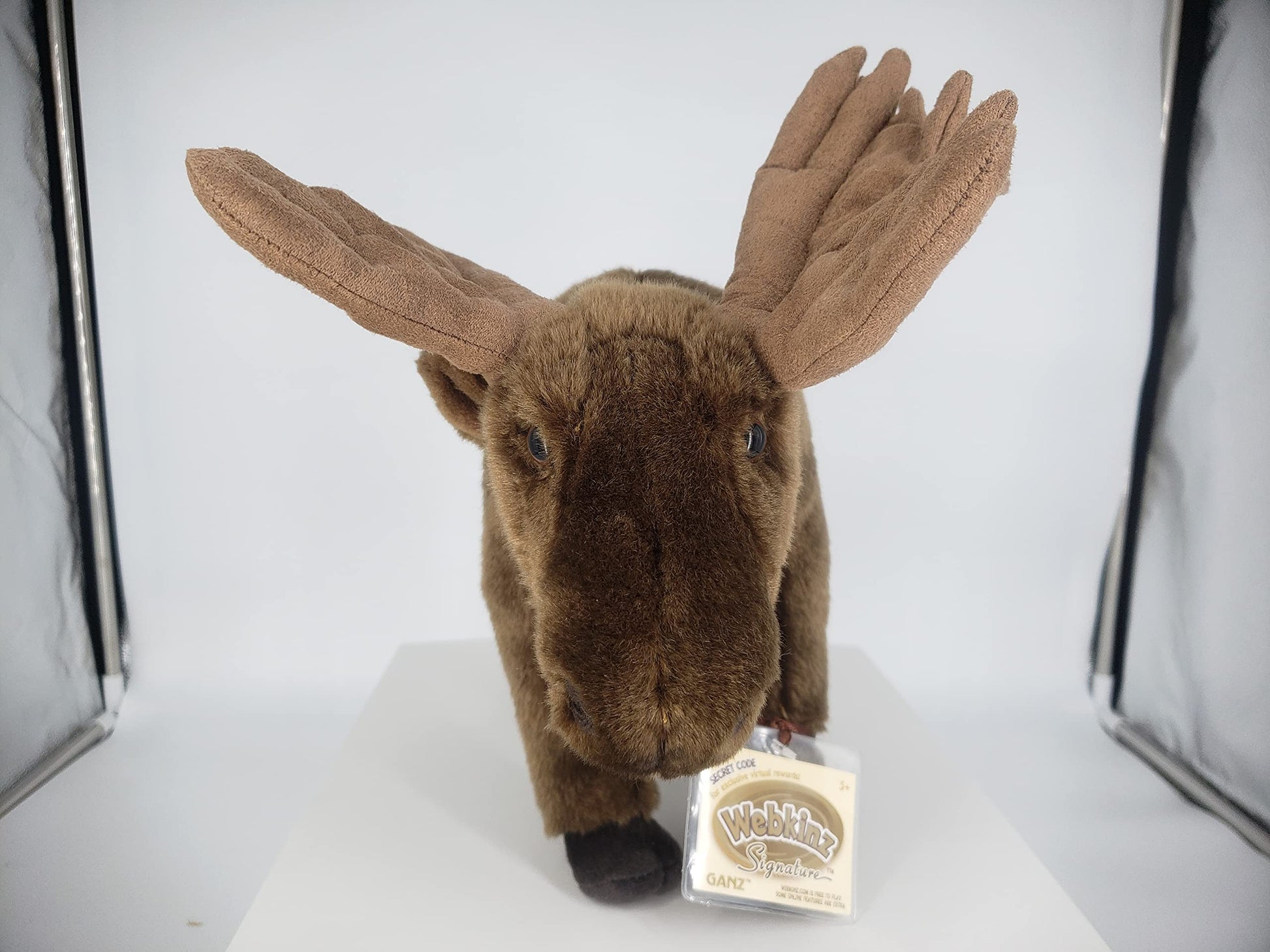 Webkinz Signature Moose with Trading Cards