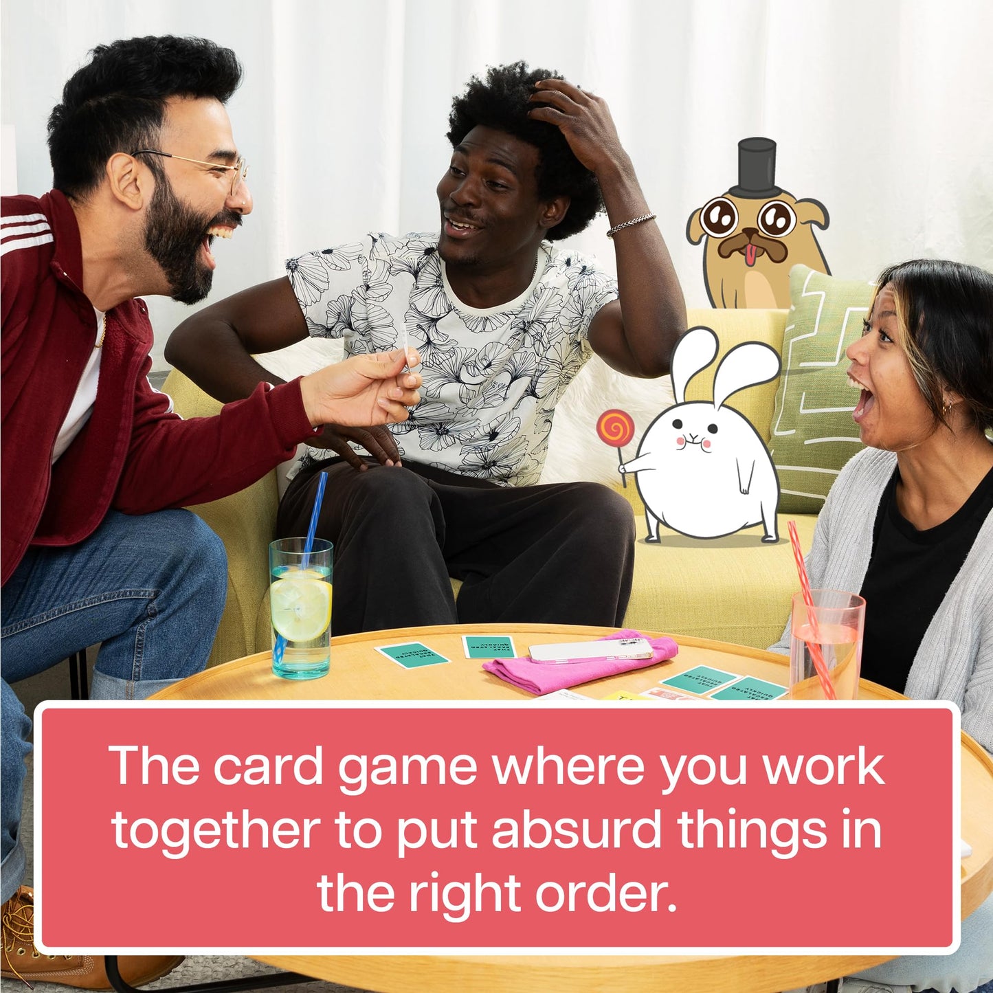 that Escalated Quickly Grab & Game by Exploding Kittens - 3-5 Players - Ages 10+ - 15 Minutes to Play - Travel Sized Card Game - Party & Family Card