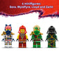 LEGO NINJAGO Rontu the Master Dragon Building Toy - Dragons Rising Model Building Kit for Boys & Girls, Ages 7+ - Kids Toy W/ 4 Ninja Minifigures