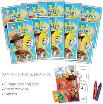 Disney Toy Story 4 Mini Coloring Play Packs Bendon 45026