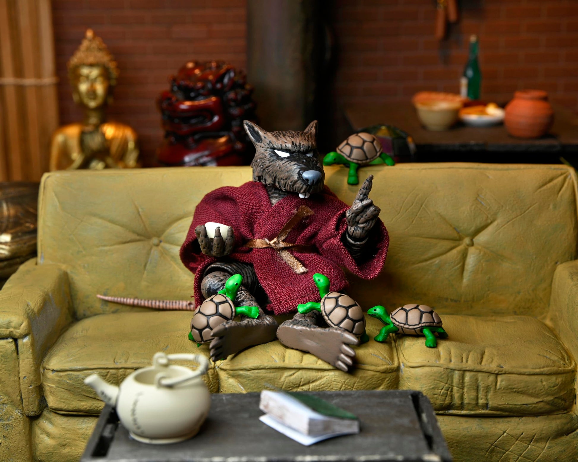 NECA TMNT: Mirage Comics - 7” Scale Action Figures - Splinter