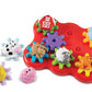 Learning Resources Barnyard Friends Build & Spin - Toddler Sensory Toys, Montessori Building Set, Preschool STEM, Busy Board Cogs and Gears for Kids