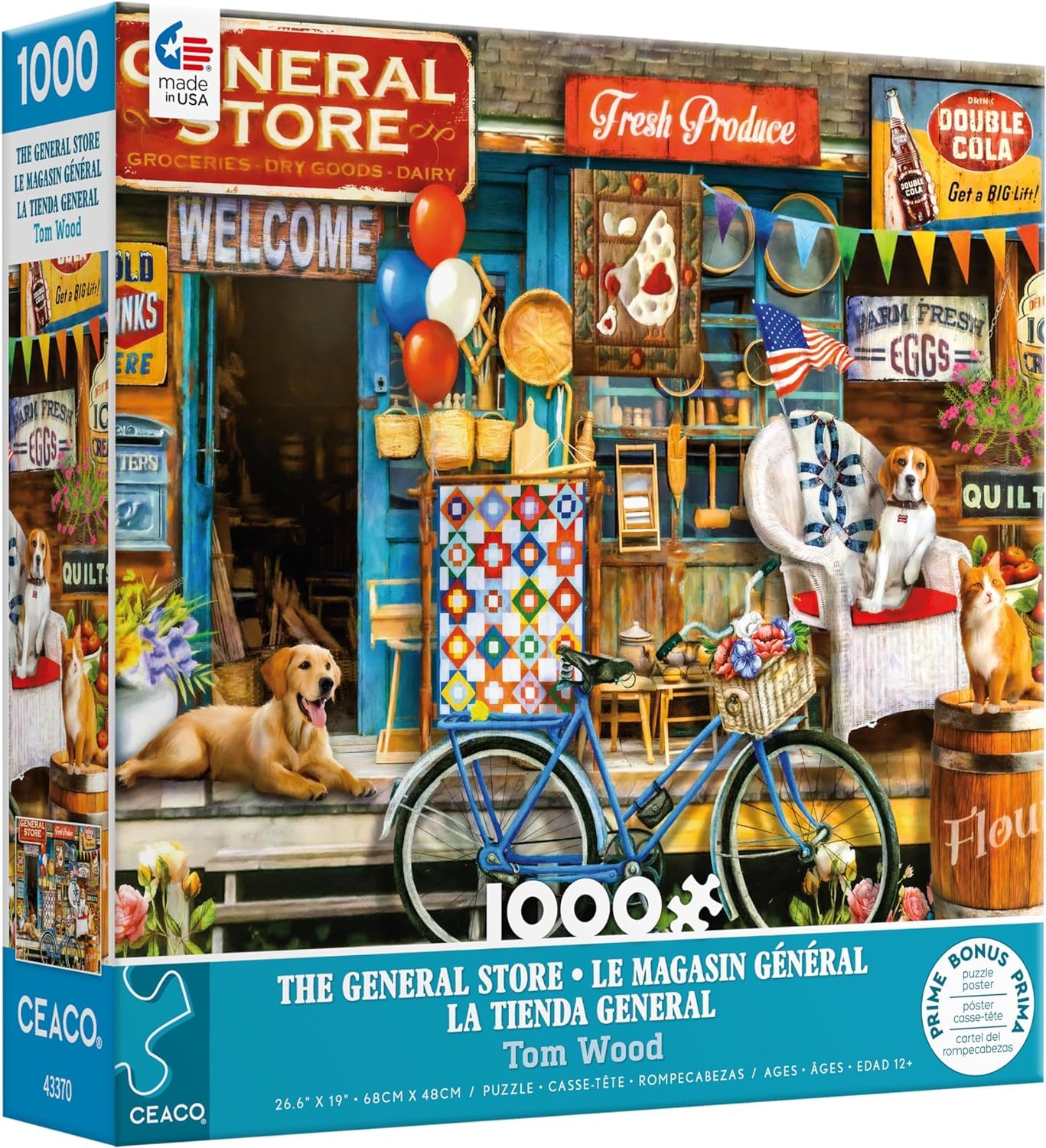 Ceaco - The General Store - 1000 Piece Jigsaw Puzzle for Adults