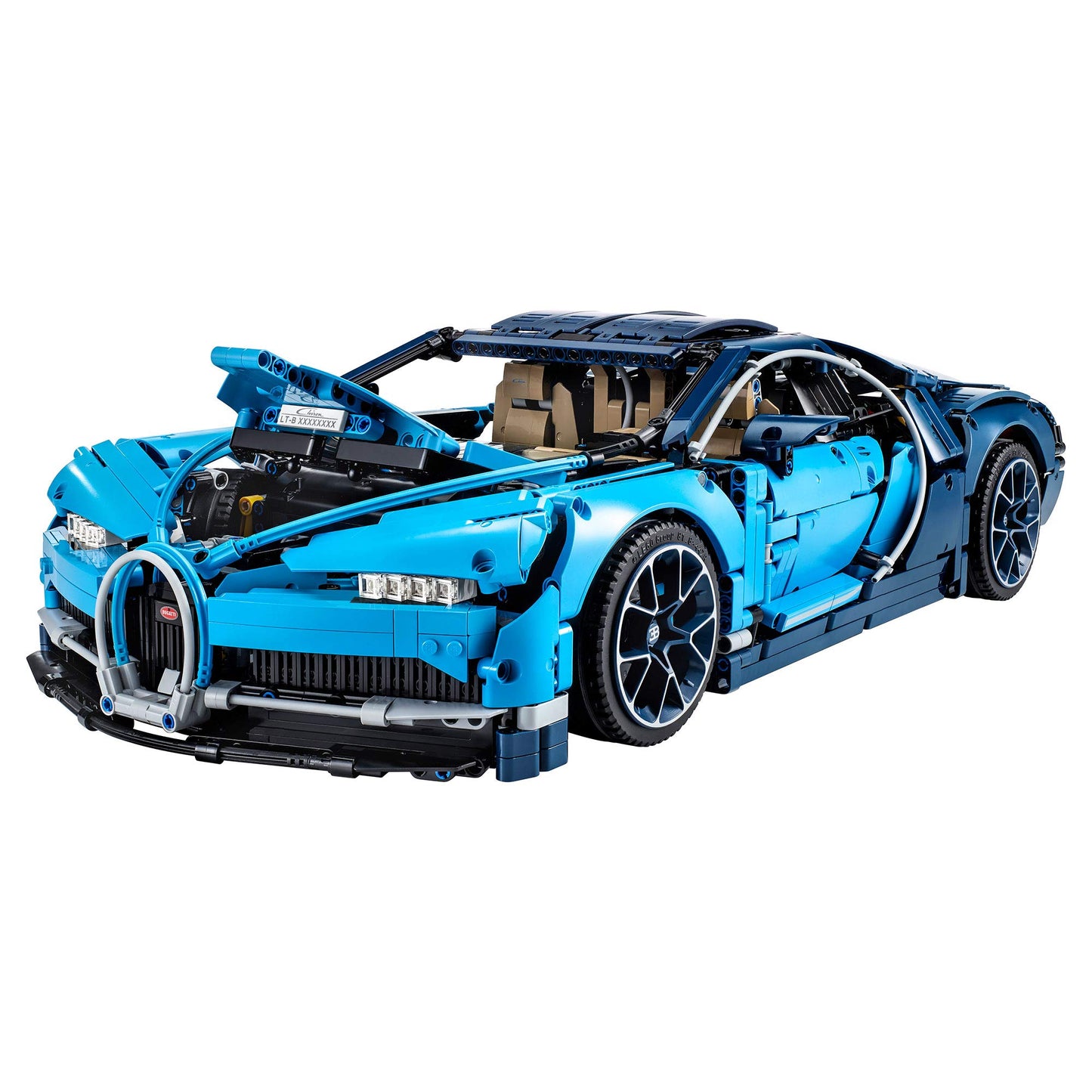 LEGO Technic Bugatti Chiron 42083 Race Car Building Kit and Engineering Toy, Adult Collectible Sports Car with Scale Model Engine (3599 Pieces)