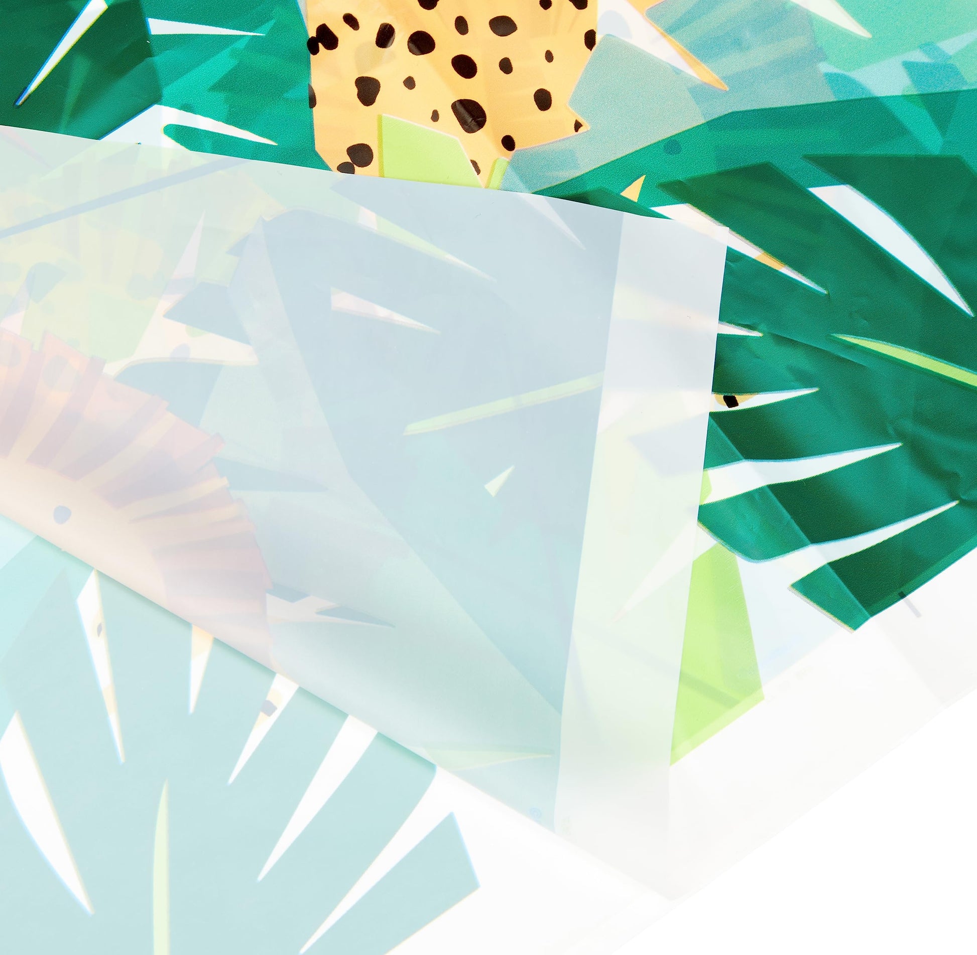Unique Multicolor Plastic Animal Safari Table Cover (54"x84") 1 Count - Perfect for Kids Birthdays and Jungle Themed Celebrations