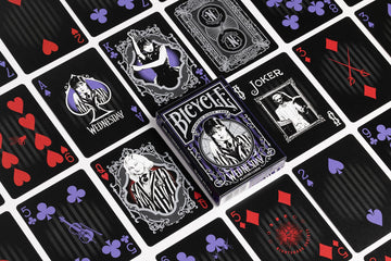 Bicycle Wednesday Addams Playing Cards, 1 Deck