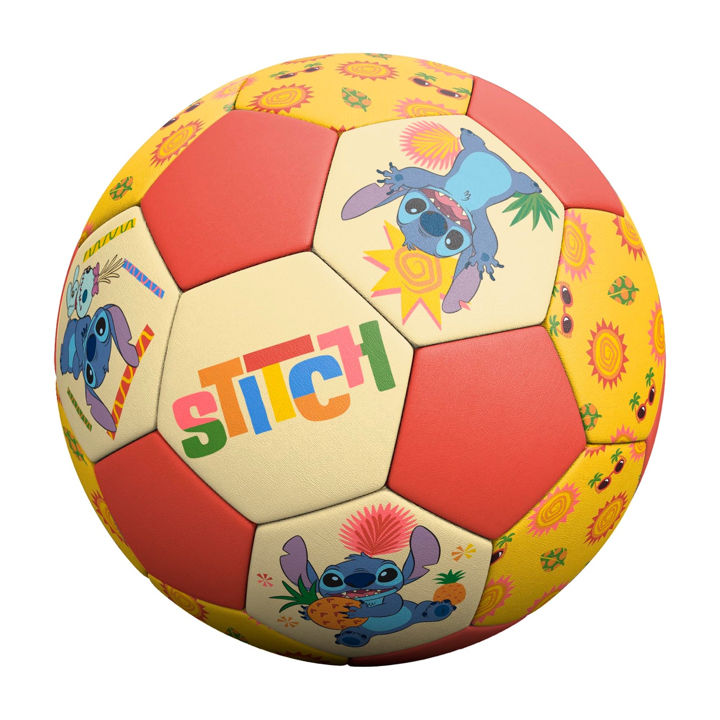 Soccer Ball 7 Inch for Kids 3+ Years Old, Ships Deflated, Disney Stitch Jr