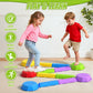 HYES Balance Beams Stepping Stones for Kids 3-5, Obstacle Courses Toys